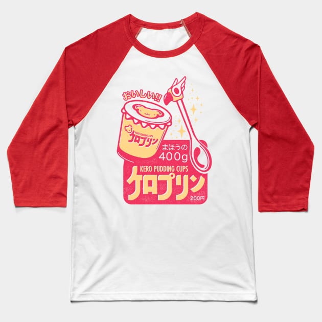 Kero Pudding Baseball T-Shirt by TravisPixels